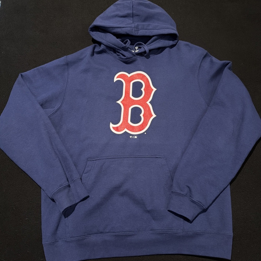 Boston Red Sox Fanatics Pullover Hoodie Mens Size Large